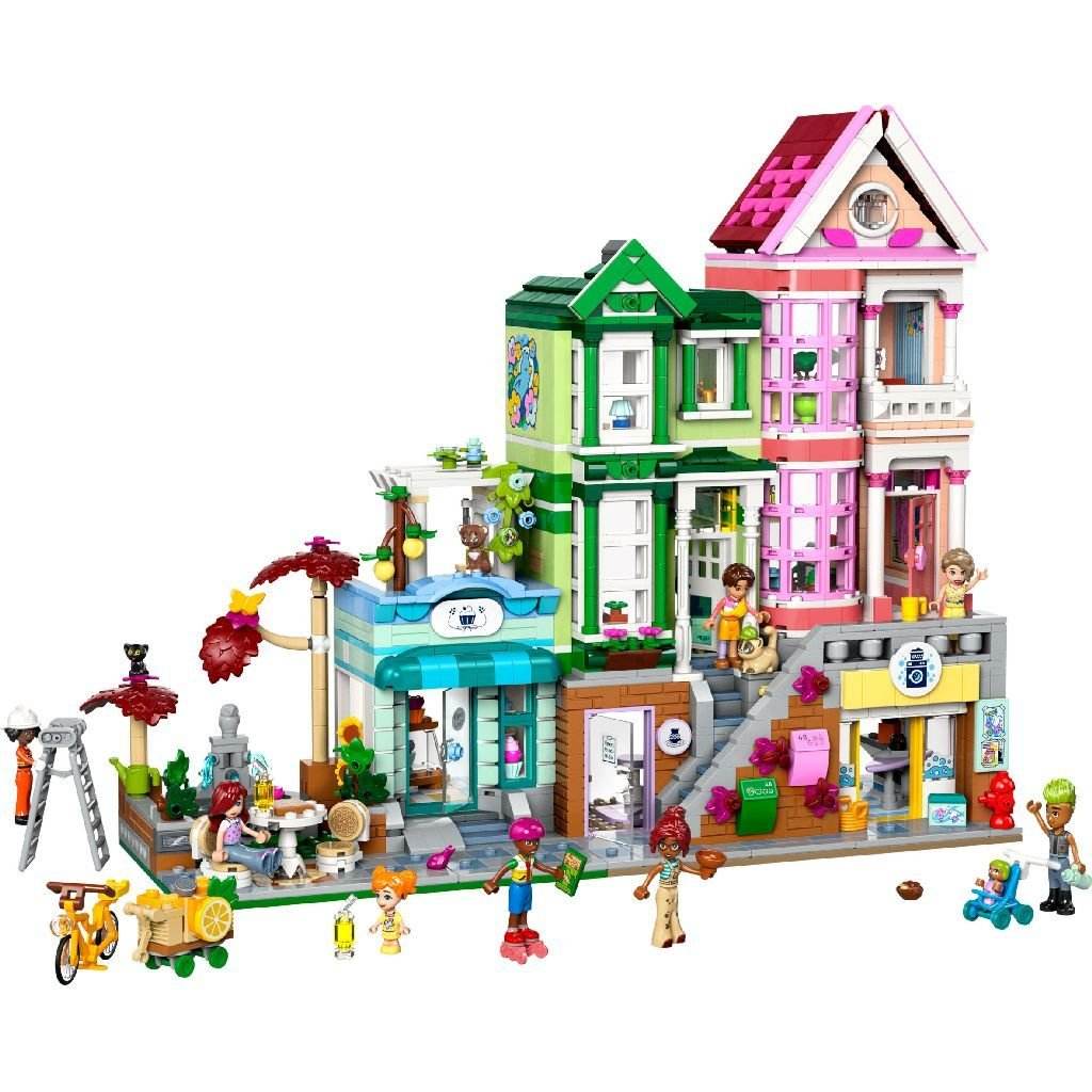 LEGO FRIENDS APARTAMENTE SI MAGAZINE ÎN ORASUL HEARTLAKE 42670 - Atelieru' lui Mesterica