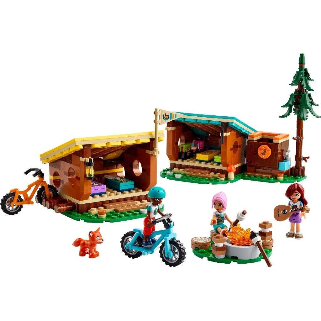 LEGO FRIENDS CABANE CONFORTABILE IN TABARA DE AVENTURI 42624 Atelieru' lui Mesterica | Jucarii, haine si incaltaminte pentru copii