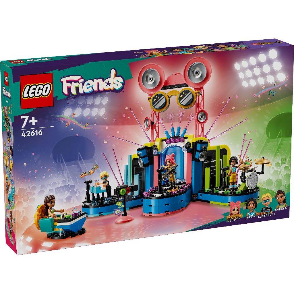 LEGO FRIENDS CONCURS MUZICAL IN ORASUL HEARTLAKE 42616 - Atelieru' lui Mesterica