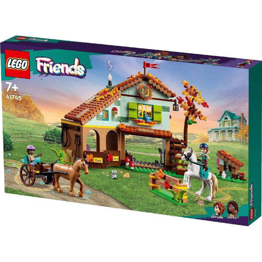LEGO FRIENDS GRAJDUL PENTRU CAI AL LUI AUTUMN 41745 Atelieru' lui Mesterica | Jucarii, haine si incaltaminte pentru copii