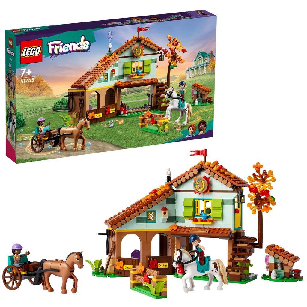 LEGO FRIENDS GRAJDUL PENTRU CAI AL LUI AUTUMN 41745 Atelieru' lui Mesterica | Jucarii, haine si incaltaminte pentru copii