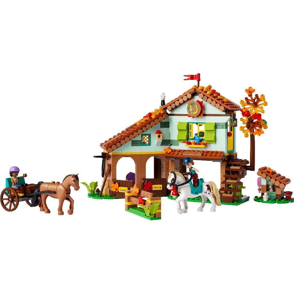LEGO FRIENDS GRAJDUL PENTRU CAI AL LUI AUTUMN 41745 - Atelieru' lui Mesterica