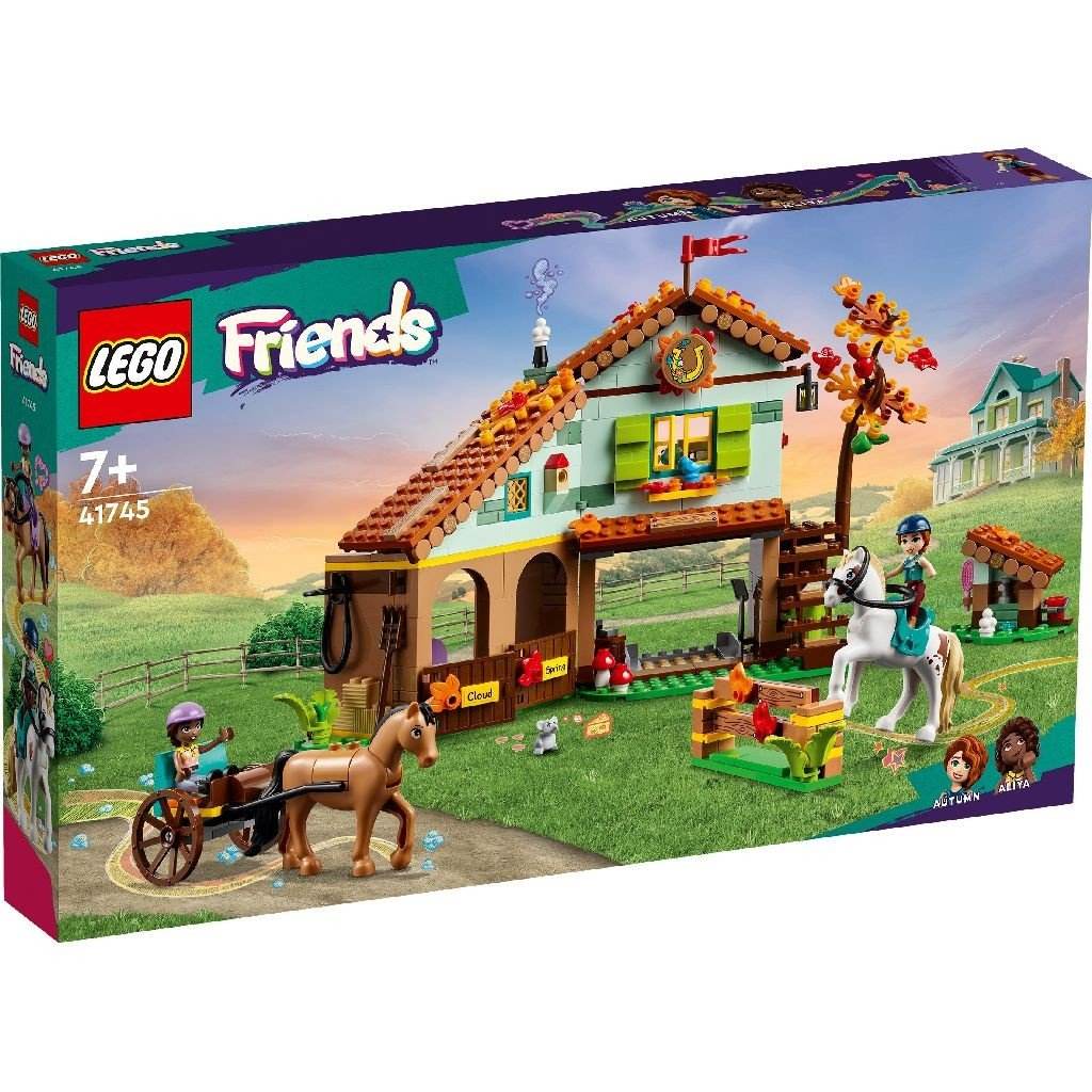LEGO FRIENDS GRAJDUL PENTRU CAI AL LUI AUTUMN 41745 - Atelieru' lui Mesterica