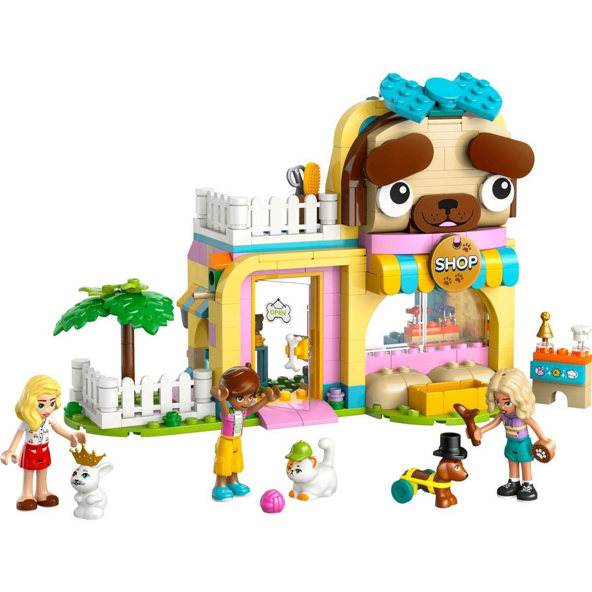 LEGO FRIENDS MAGAZIN DE ACCESORII PENTRU ANIMALE DE COMPANIE 42650 - Atelieru' lui Mesterica