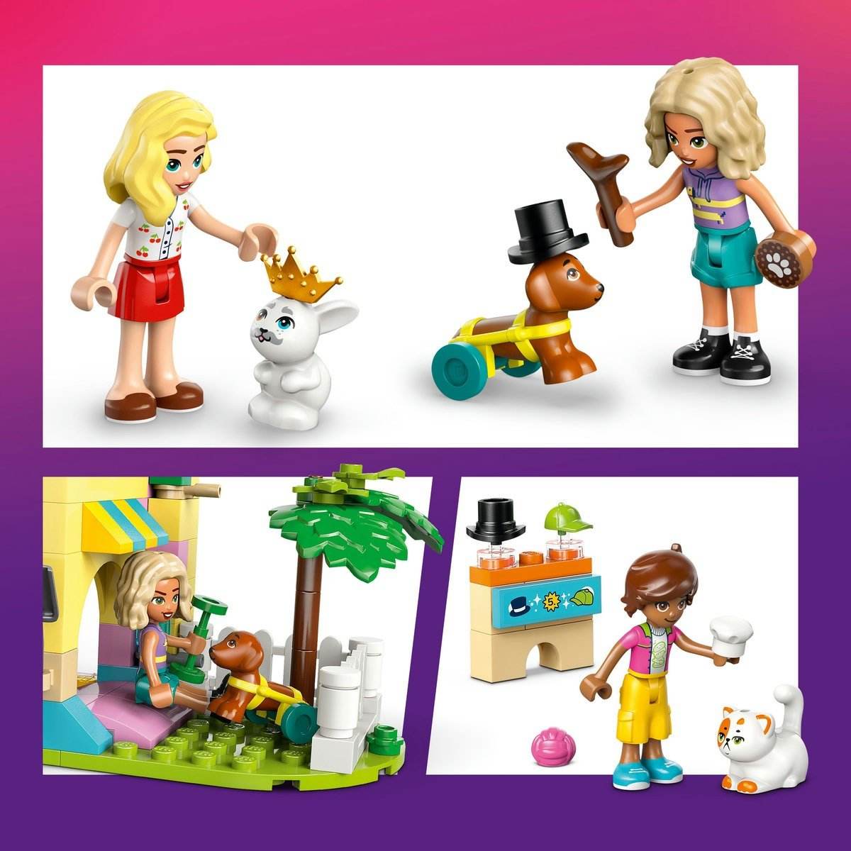 LEGO FRIENDS MAGAZIN DE ACCESORII PENTRU ANIMALE DE COMPANIE 42650 - Atelieru' lui Mesterica