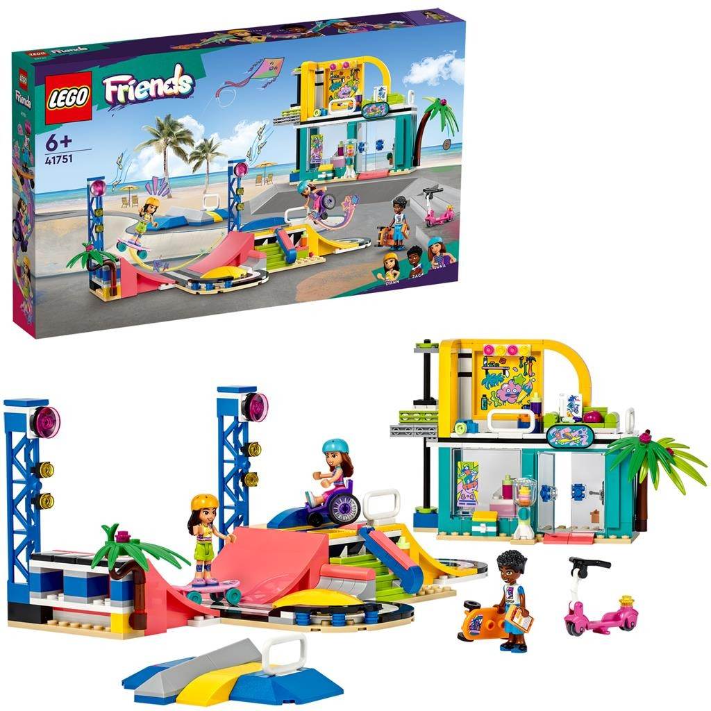 LEGO FRIENDS PARC DE SKATEBOARDING 41751 - Atelieru' lui Mesterica