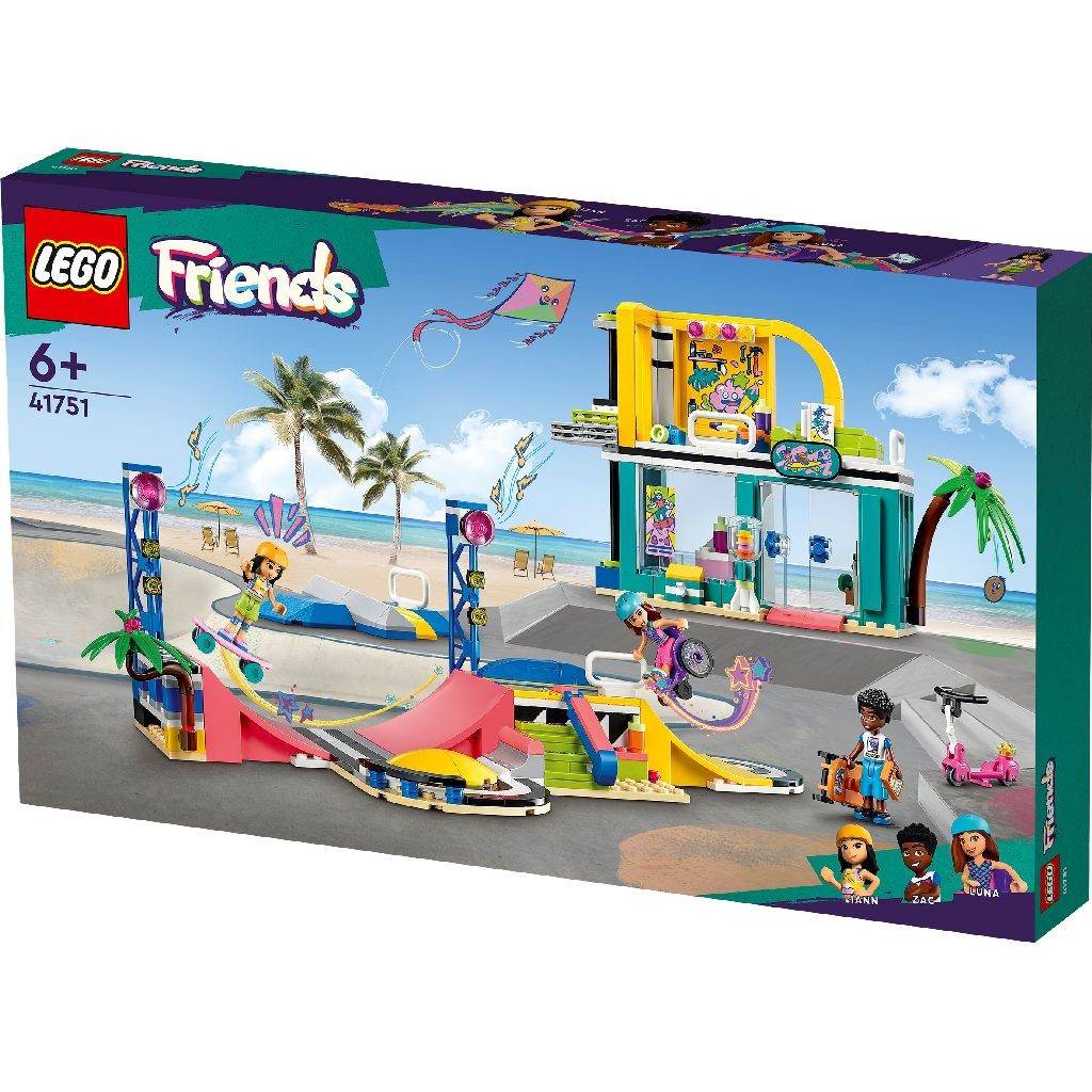 LEGO FRIENDS PARC DE SKATEBOARDING 41751 Atelieru' lui Mesterica | Jucarii, haine si incaltaminte pentru copii