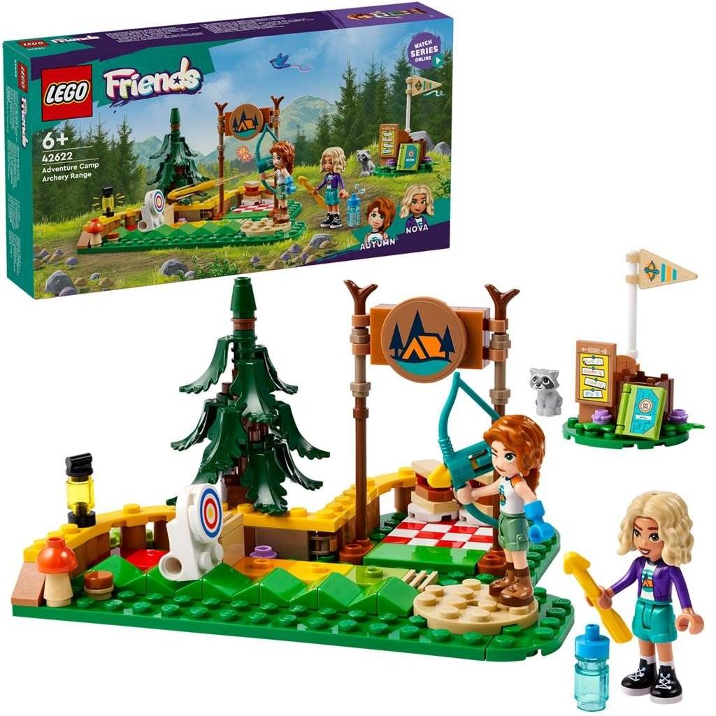LEGO FRIENDS POLIGONUL DE TIR CU ARCUL DIN TABARA DE AVENTURI 42622 - Atelieru' lui Mesterica