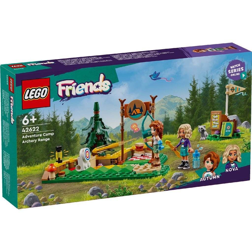 LEGO FRIENDS POLIGONUL DE TIR CU ARCUL DIN TABARA DE AVENTURI 42622 Atelieru' lui Mesterica | Jucarii, haine si incaltaminte pentru copii