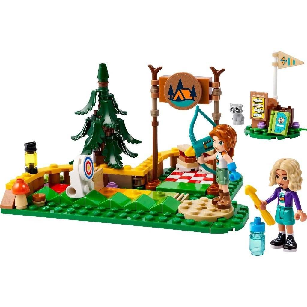 LEGO FRIENDS POLIGONUL DE TIR CU ARCUL DIN TABARA DE AVENTURI 42622 - Atelieru' lui Mesterica