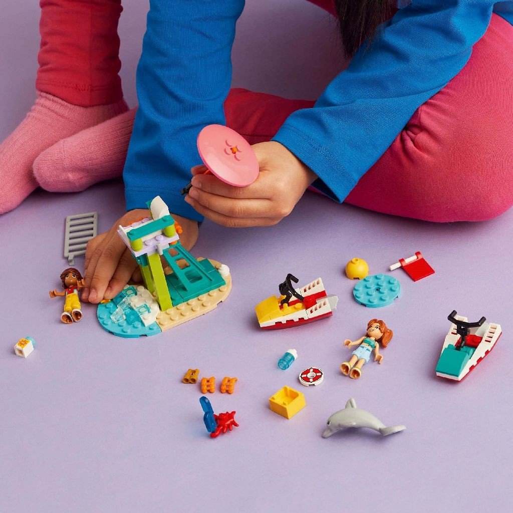 LEGO FRIENDS SCUTER ACVATIC PE LITORAL 42623 - Atelieru' lui Mesterica