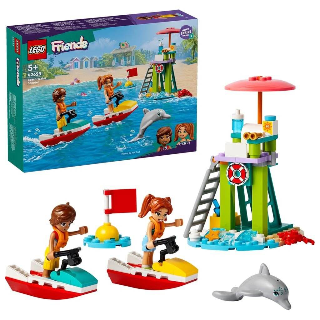 LEGO FRIENDS SCUTER ACVATIC PE LITORAL 42623 - Atelieru' lui Mesterica