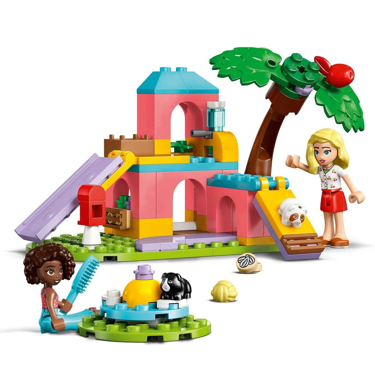 LEGO FRIENDS TEREN DE JOACA PENTRU PORCUSORI DE GUINEEA 42640 - Atelieru' lui Mesterica