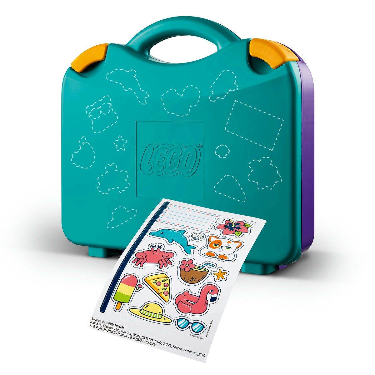 LEGO FRIENDS VALIZA PENTRU PLAJA SI CALATORIE 42672 - Atelieru' lui Mesterica