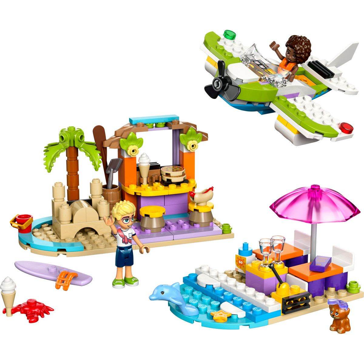 LEGO FRIENDS VALIZA PENTRU PLAJA SI CALATORIE 42672 - Atelieru' lui Mesterica