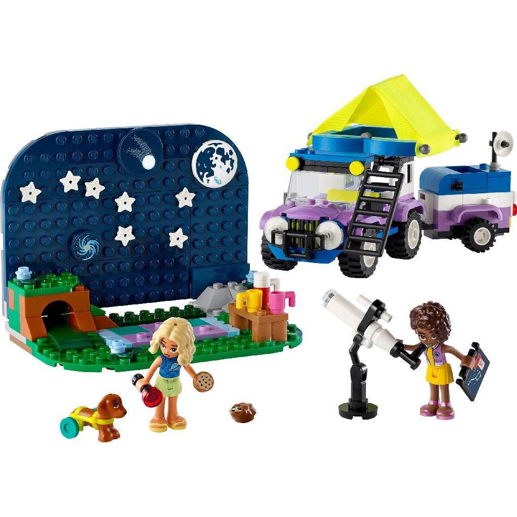 LEGO FRIENDS VEHICUL DE CAMPING PENTRU OBSERVAREA STELELOR 42603 Atelieru' lui Mesterica | Jucarii, haine si incaltaminte pentru copii