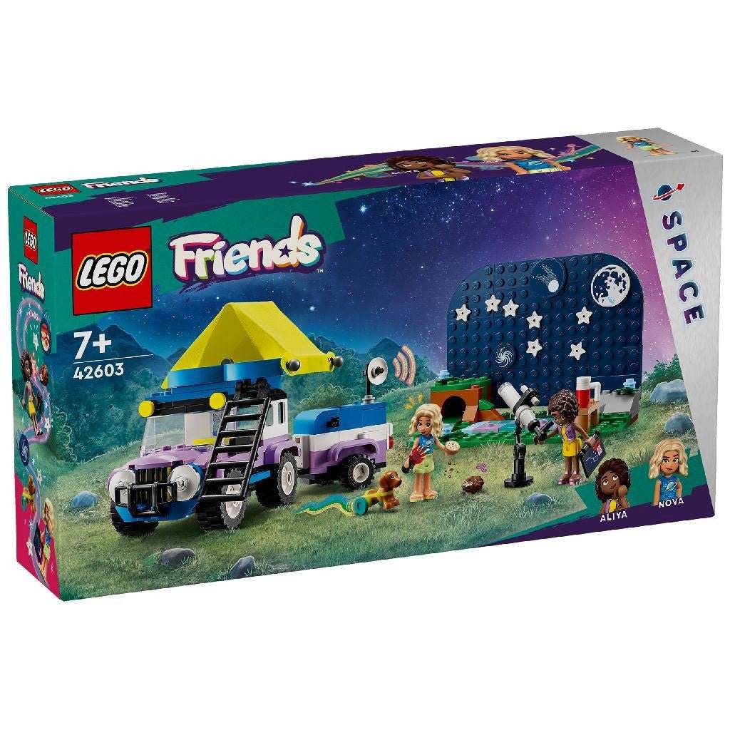 LEGO FRIENDS VEHICUL DE CAMPING PENTRU OBSERVAREA STELELOR 42603 - Atelieru' lui Mesterica