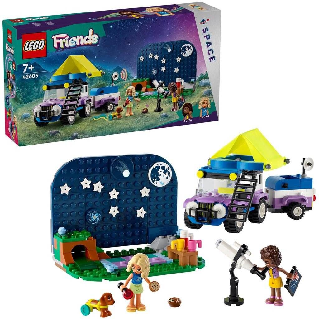 LEGO FRIENDS VEHICUL DE CAMPING PENTRU OBSERVAREA STELELOR 42603 - Atelieru' lui Mesterica
