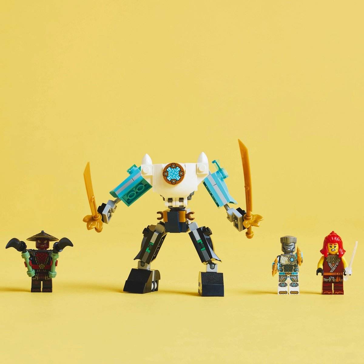LEGO NINJAGO COSTUMUL ROBOT DE LUPTA AL LUI ZANE 71827 - Atelieru' lui Mesterica