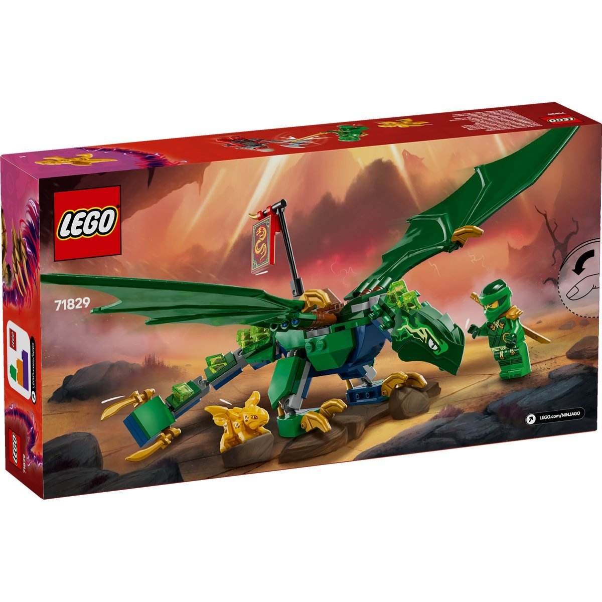 LEGO NINJAGO DRAGONUL DE PADURE AL LUI LLOYD 71829 - Atelieru' lui Mesterica