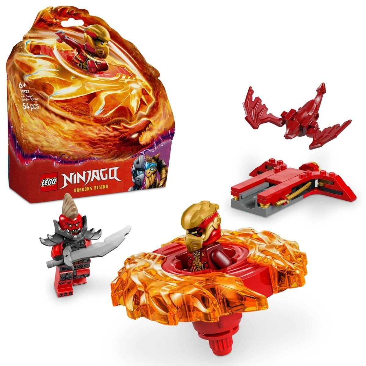 LEGO NINJAGO DRAGONUL SPINJITZU ROTITOR AL LUI KAI 71823 - Atelieru' lui Mesterica