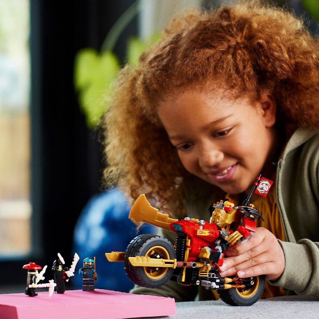LEGO NINJAGO MOTOCICLETA ROBOT EVO A LUI KAI 71783 - Atelieru' lui Mesterica