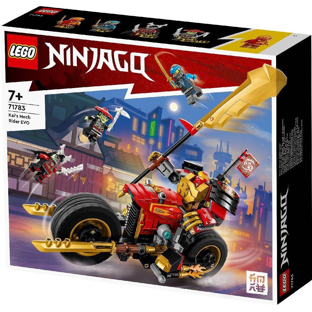 LEGO NINJAGO MOTOCICLETA ROBOT EVO A LUI KAI 71783 Atelieru' lui Mesterica | Jucarii, haine si incaltaminte pentru copii