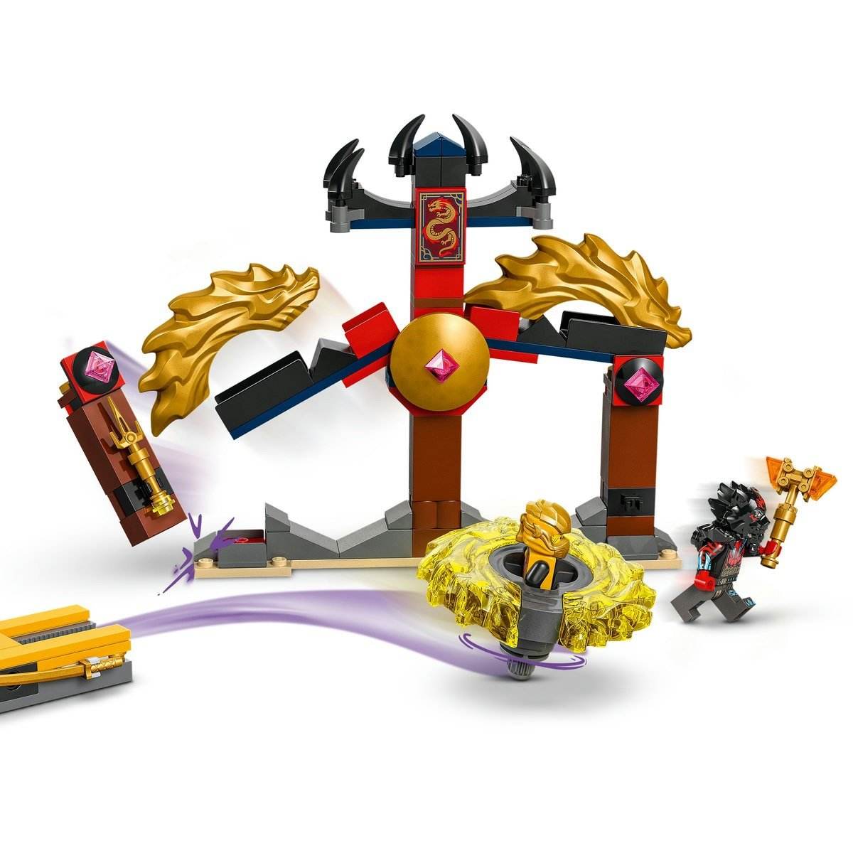LEGO NINJAGO PACHET DE LUPTA CU DRAGONI SPINJITZU 71826 - Atelieru' lui Mesterica