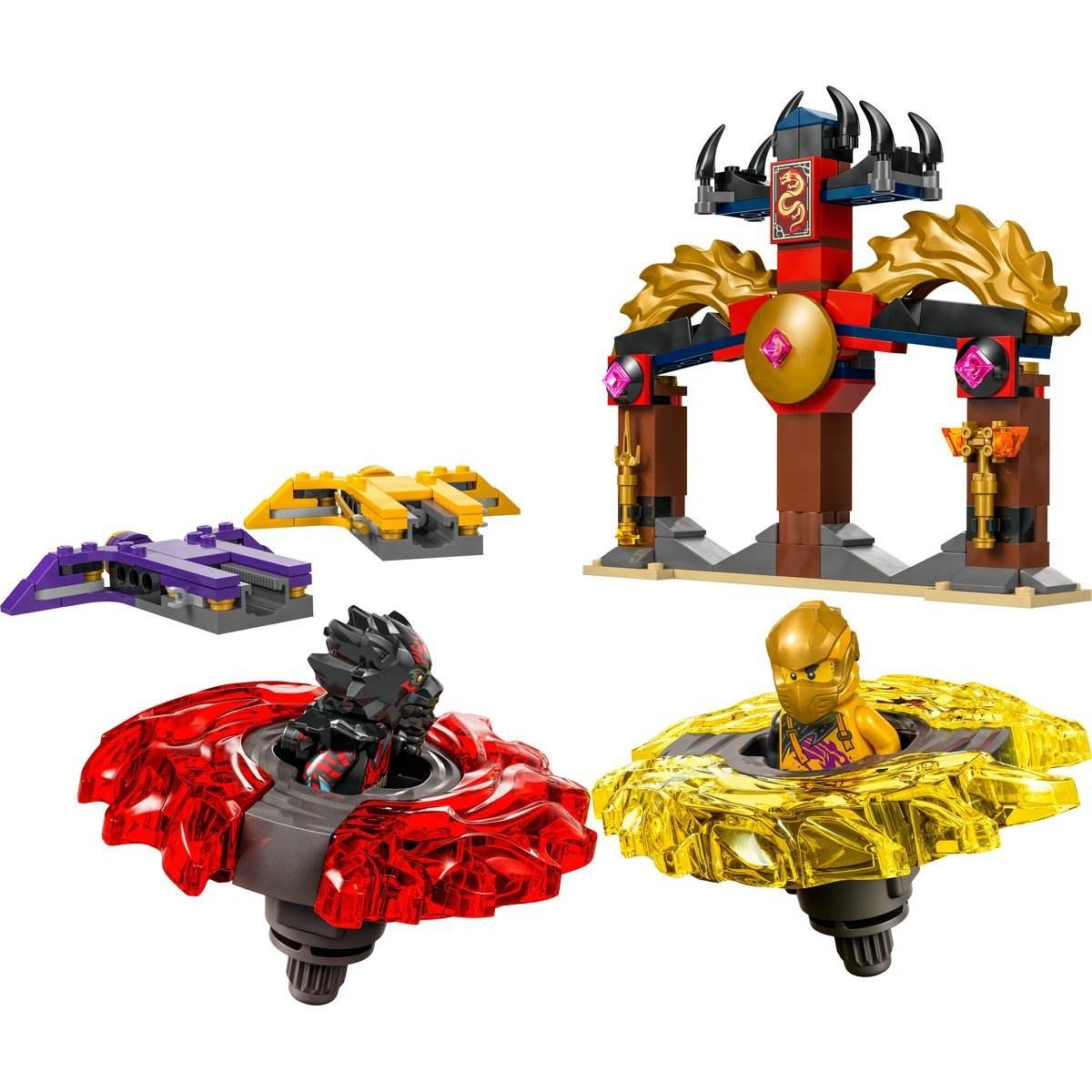 LEGO NINJAGO PACHET DE LUPTA CU DRAGONI SPINJITZU 71826 - Atelieru' lui Mesterica