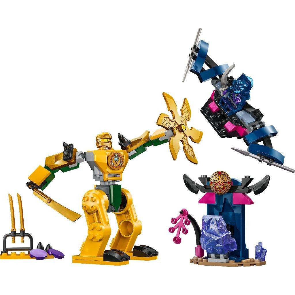 LEGO NINJAGO ROBOTUL DE LUPTA AL LUI ARIN 71804 Atelieru' lui Mesterica | Jucarii, haine si incaltaminte pentru copii
