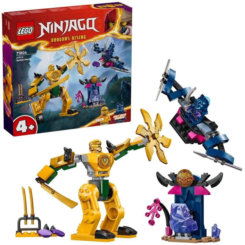 LEGO NINJAGO ROBOTUL DE LUPTA AL LUI ARIN 71804 - Atelieru' lui Mesterica