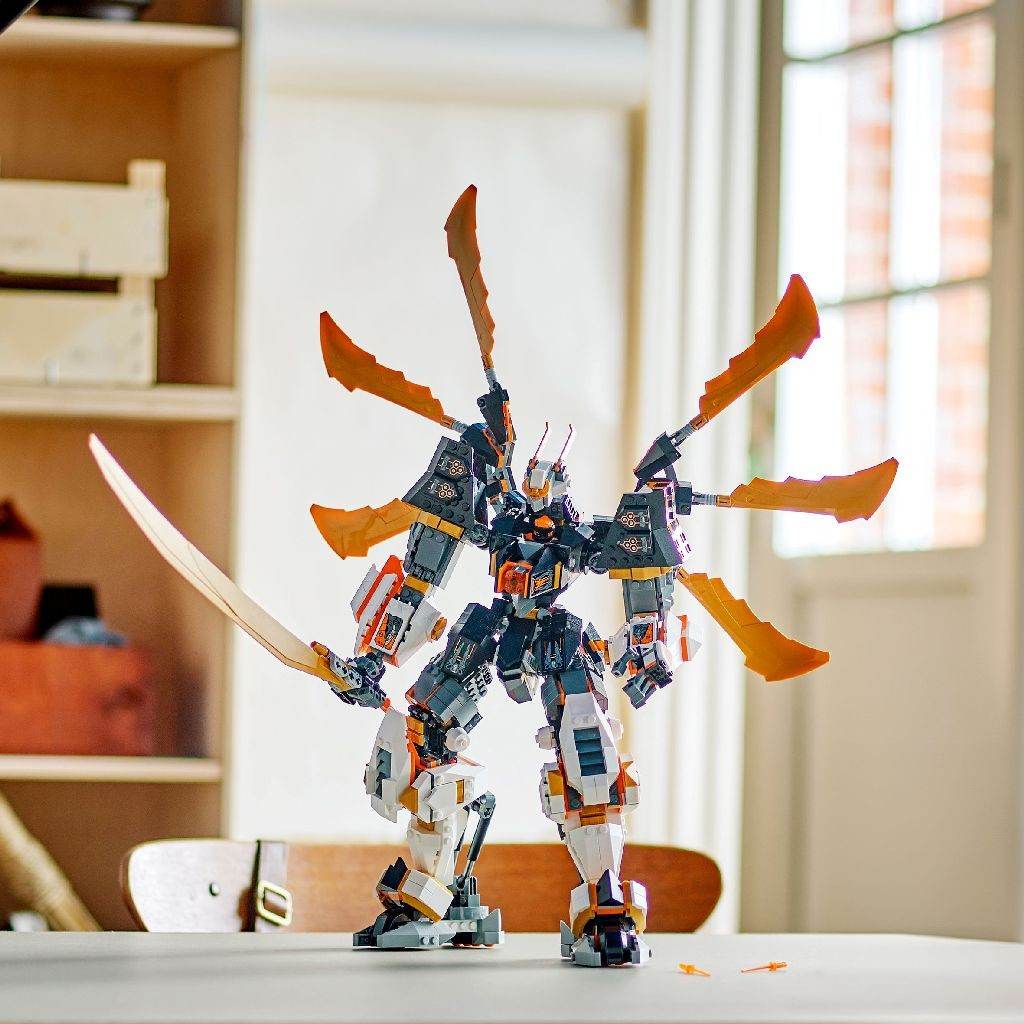 LEGO NINJAGO ROBOTUL-DRAGON DE TITAN AL LUI COLE 71821 - Atelieru' lui Mesterica
