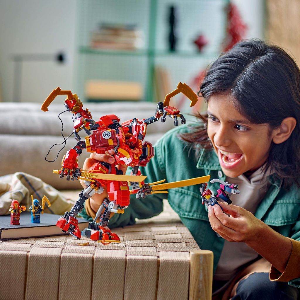 LEGO NINJAGO ROBOTUL NINJA CATARATOR AL LUI KAI 71812 Atelieru' lui Mesterica | Jucarii, haine si incaltaminte pentru copii