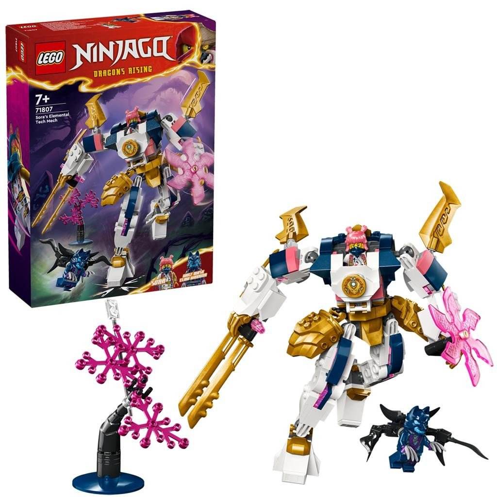 LEGO NINJAGO ROBOTUL STIHIE TEHNOLOGIC AL SOREI 71807 - Atelieru' lui Mesterica