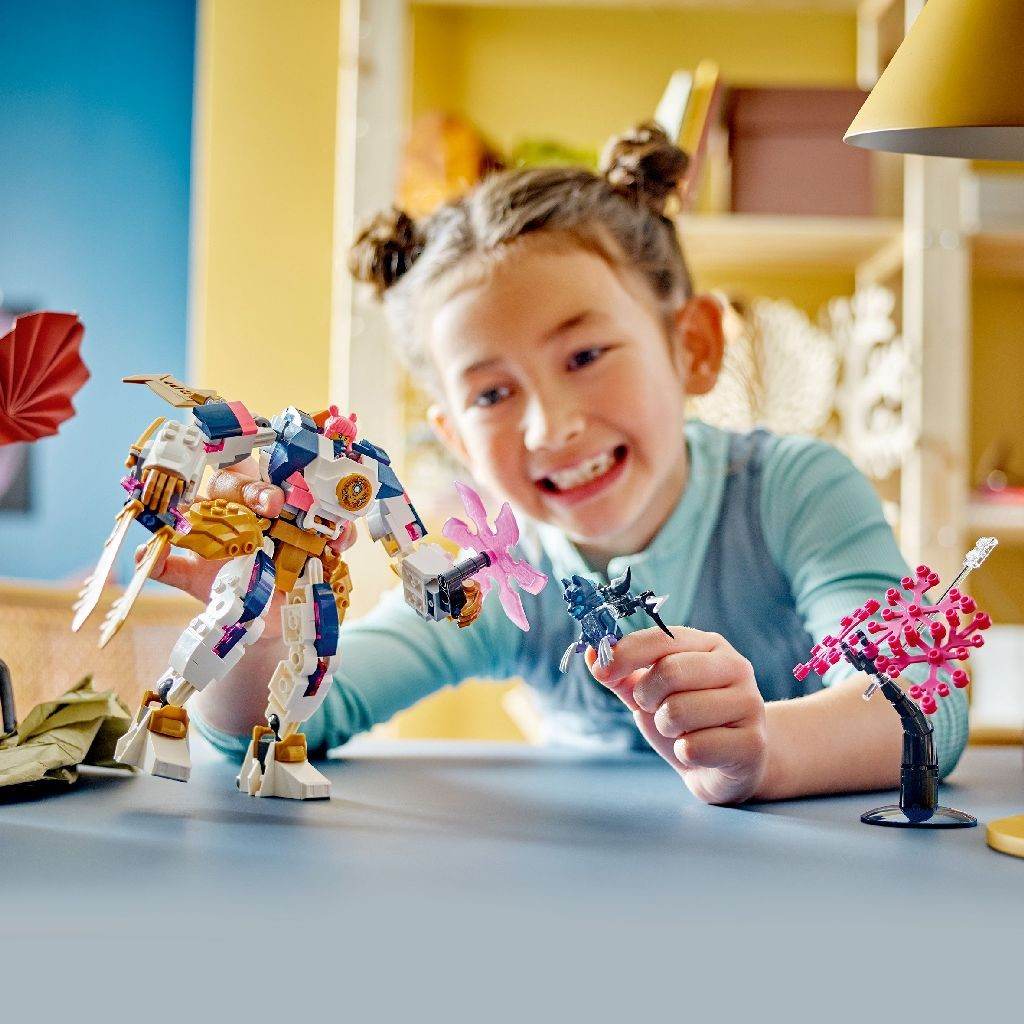 LEGO NINJAGO ROBOTUL STIHIE TEHNOLOGIC AL SOREI 71807 Atelieru' lui Mesterica | Jucarii, haine si incaltaminte pentru copii