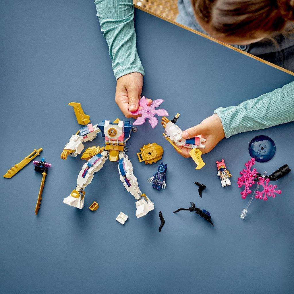 LEGO NINJAGO ROBOTUL STIHIE TEHNOLOGIC AL SOREI 71807 Atelieru' lui Mesterica | Jucarii, haine si incaltaminte pentru copii