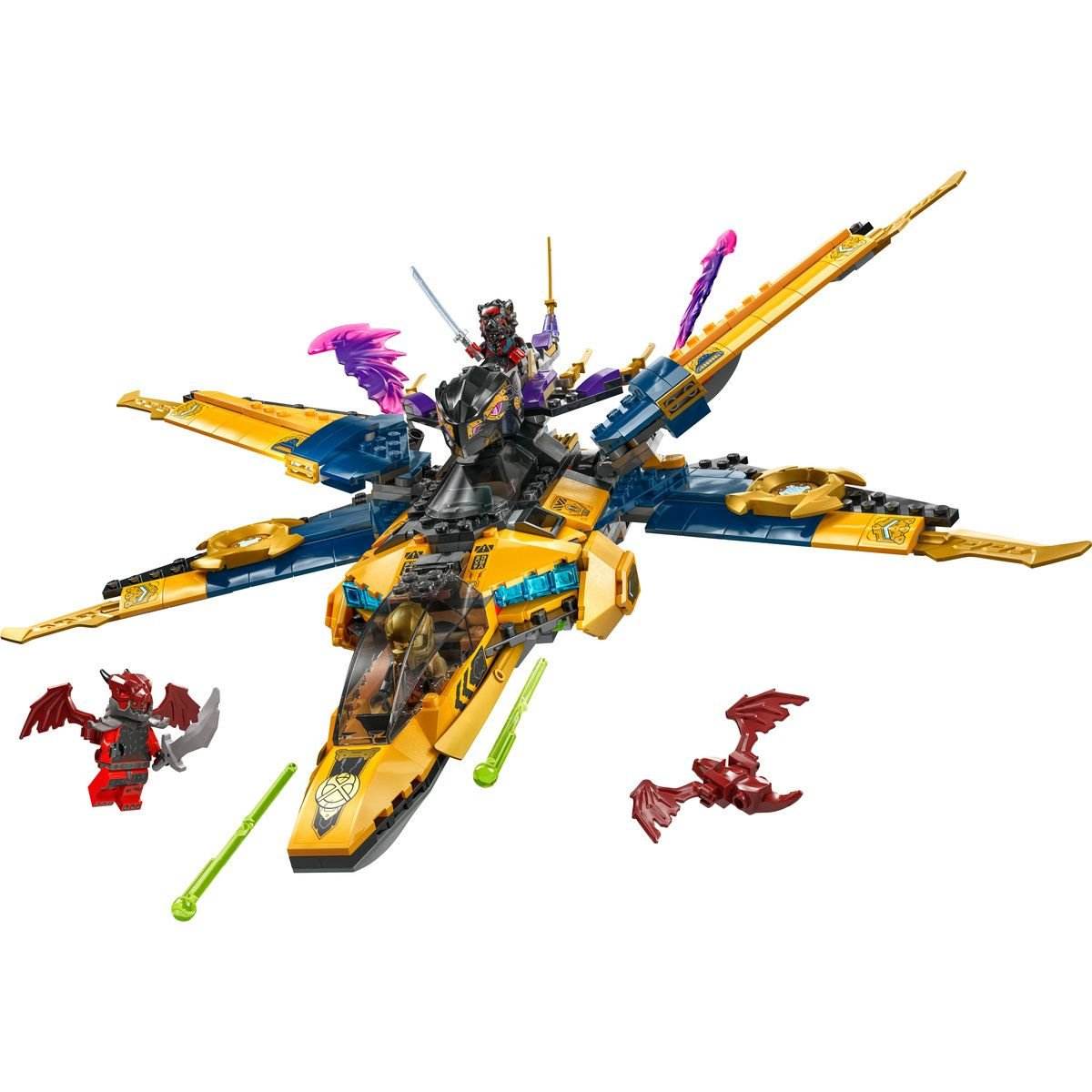 LEGO NINJAGO SUPERAVIONUL CU REACTIE AL LUI RAS SI ARIN 71833 - Atelieru' lui Mesterica