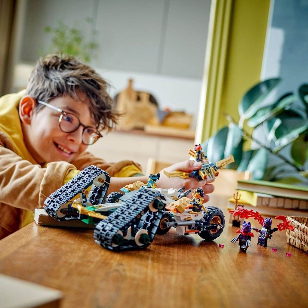 LEGO NINJAGO VEHICUL COMBINAT AL ECHIPEI NINJA 71820 - Atelieru' lui Mesterica