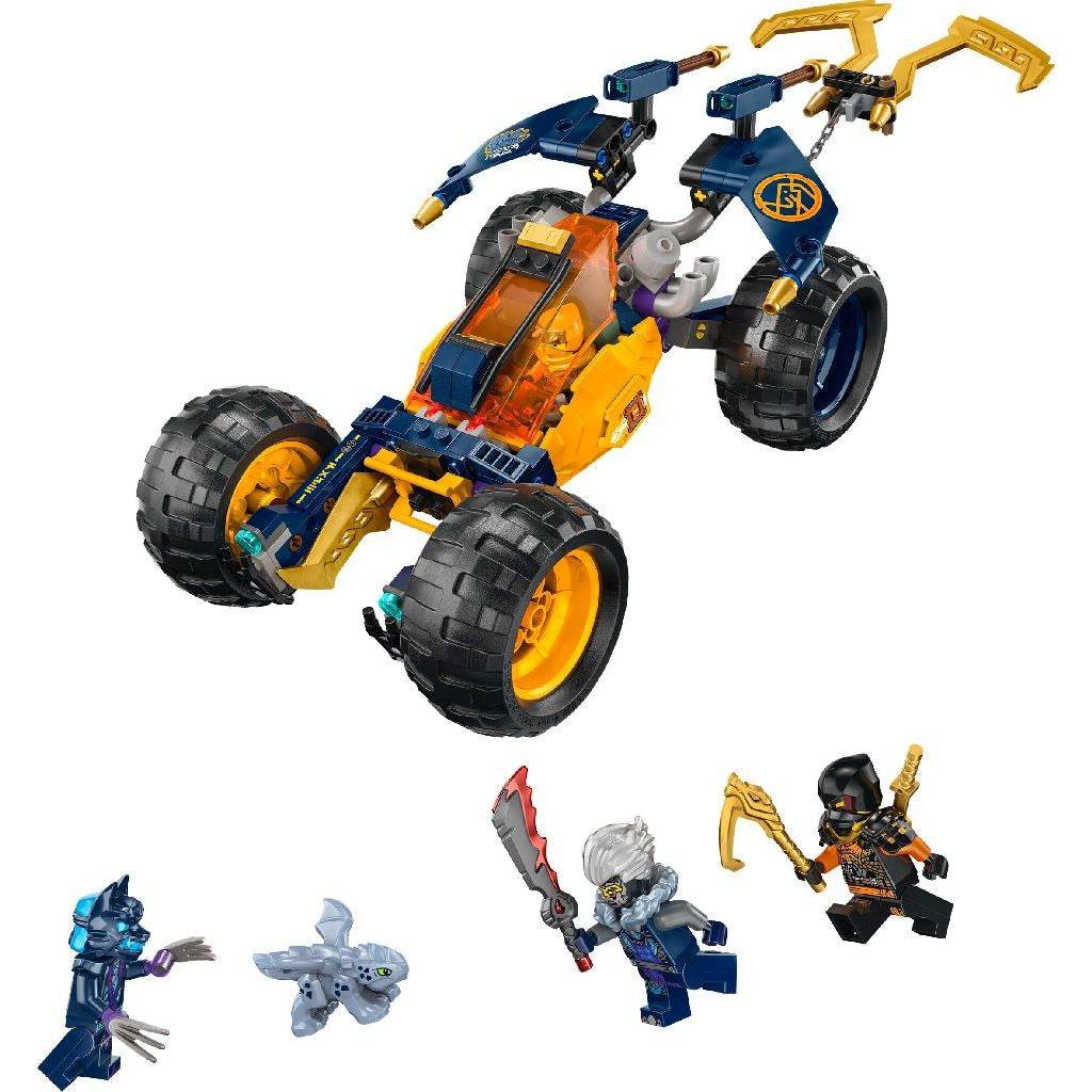 LEGO NINJAGO VEHICULUL DE TEREN NINJA AL LUI ARIN 71811 - Atelieru' lui Mesterica
