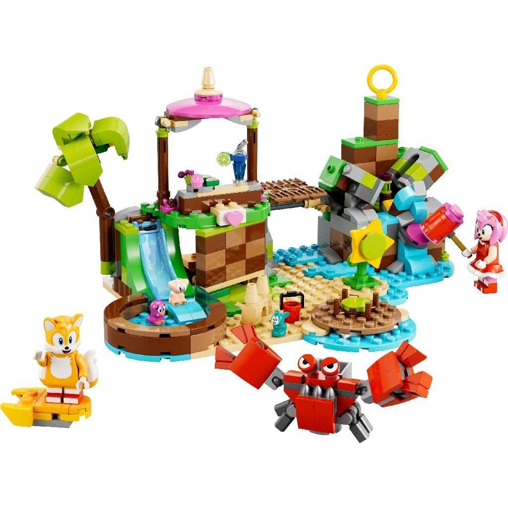 LEGO SONIC INSULA LUI AMY PENTRU SALVAREA ANIMALELOR 76992 - Atelieru' lui Mesterica