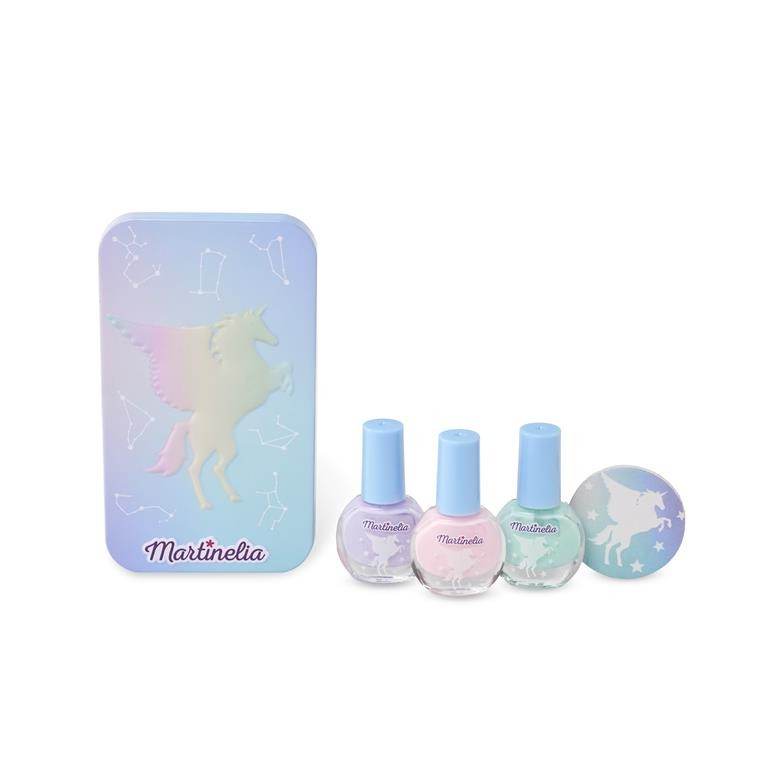 MARTINELIA GALAXY DREAMS SET 3 LACURI DE UNGHII SI CUTIE DE DEPOZITARE - Atelieru' lui Mesterica