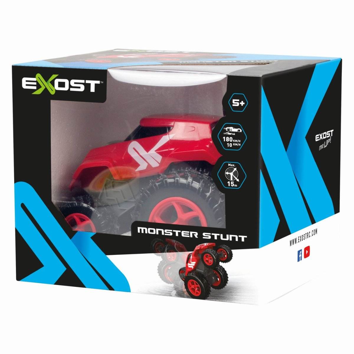 MASINA CU TELECOMANDA EXOST MONSTER STUNT - Atelieru' lui Mesterica