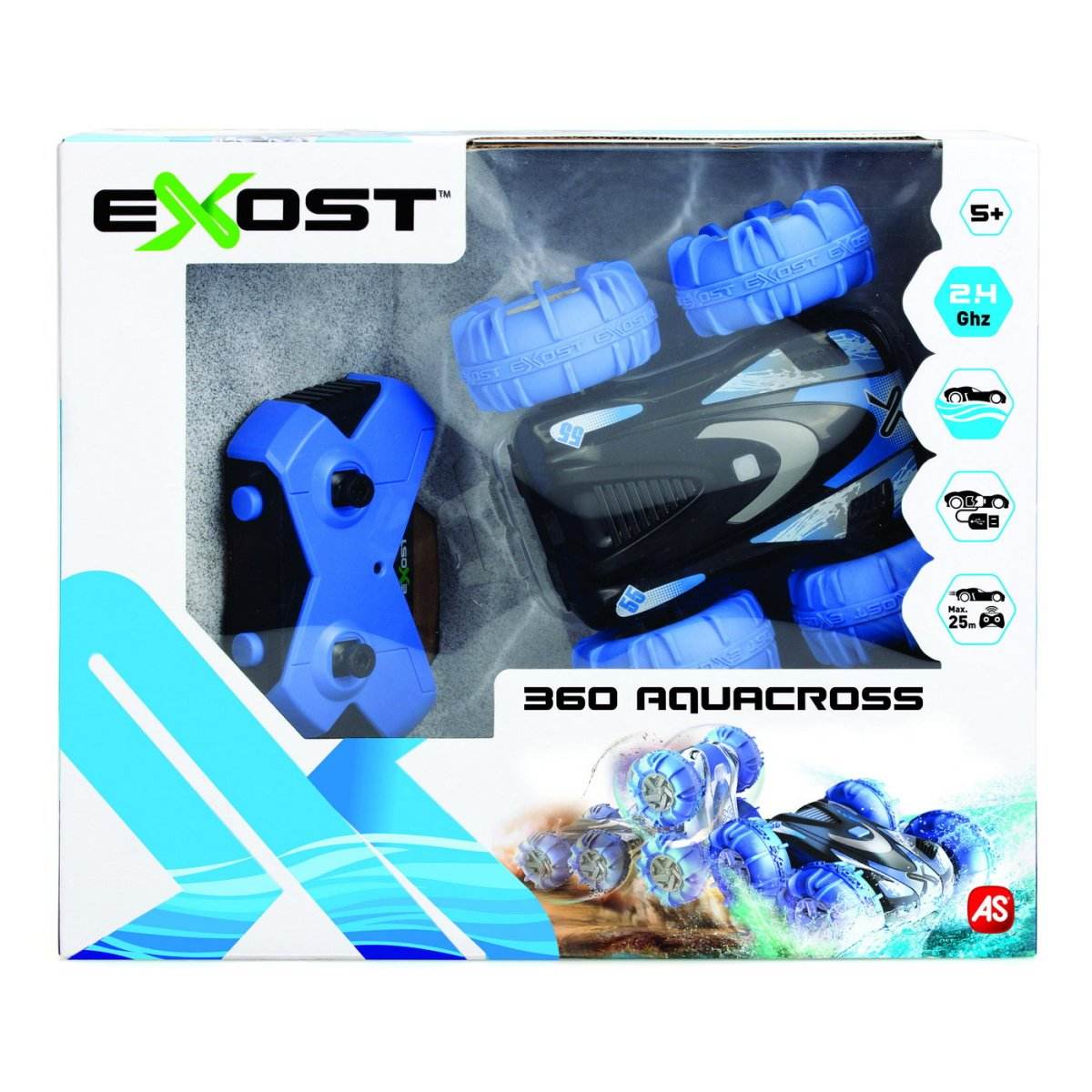 MASINA CU TELECOMANDA EXOST RC SCARA 1:18 360 AQUACROSS - Atelieru' lui Mesterica