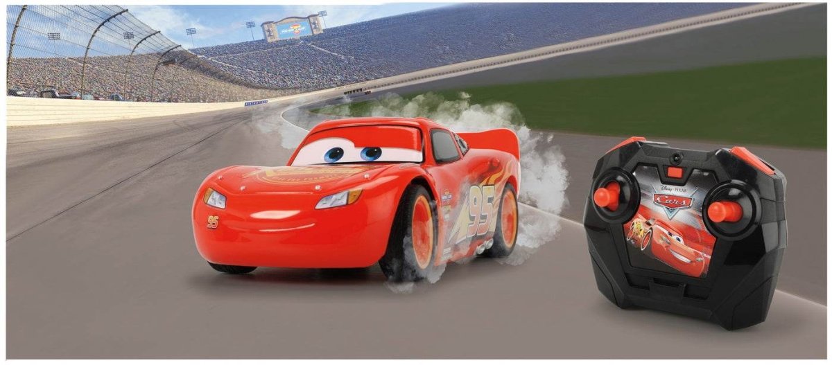MASINA CU TELECOMANDA FULGER McQUEEN 17CM Atelieru' lui Mesterica | Jucarii, haine si incaltaminte pentru copii