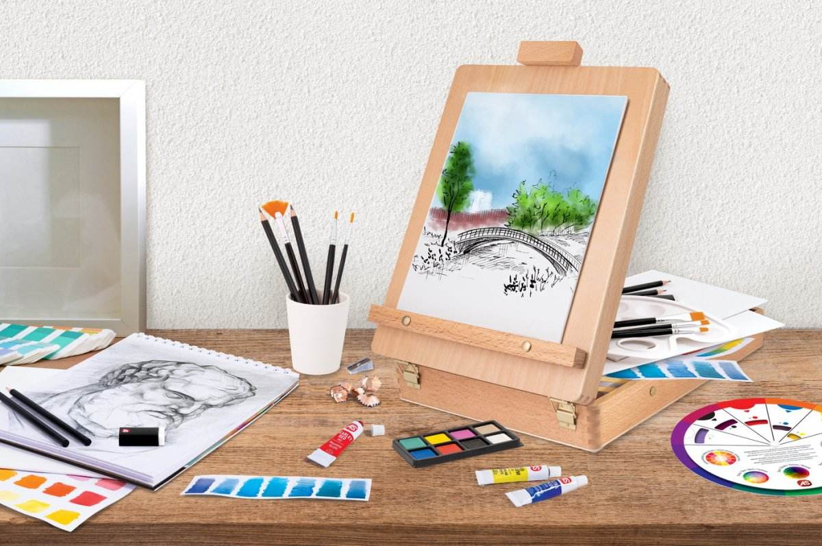MEGA ATELIERUL DE PICTURA 5 IN 1 - Atelieru' lui Mesterica