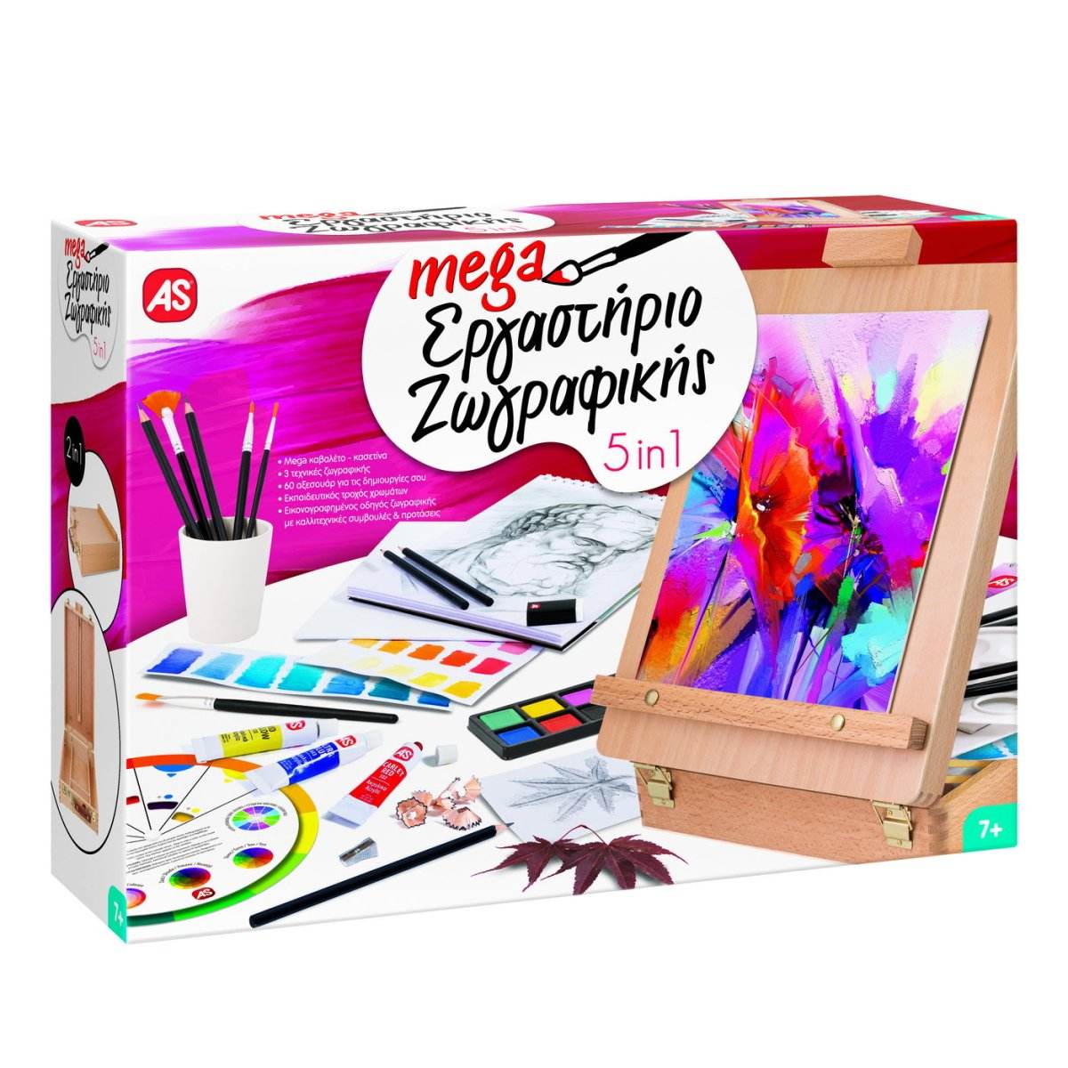MEGA ATELIERUL DE PICTURA 5 IN 1 - Atelieru' lui Mesterica