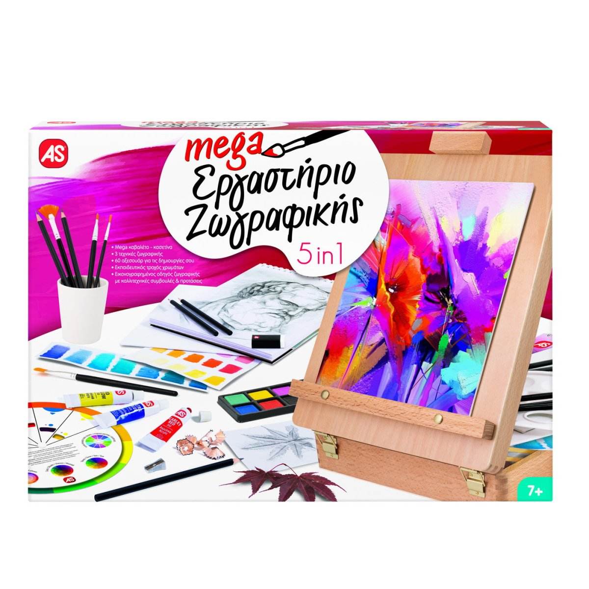MEGA ATELIERUL DE PICTURA 5 IN 1 - Atelieru' lui Mesterica