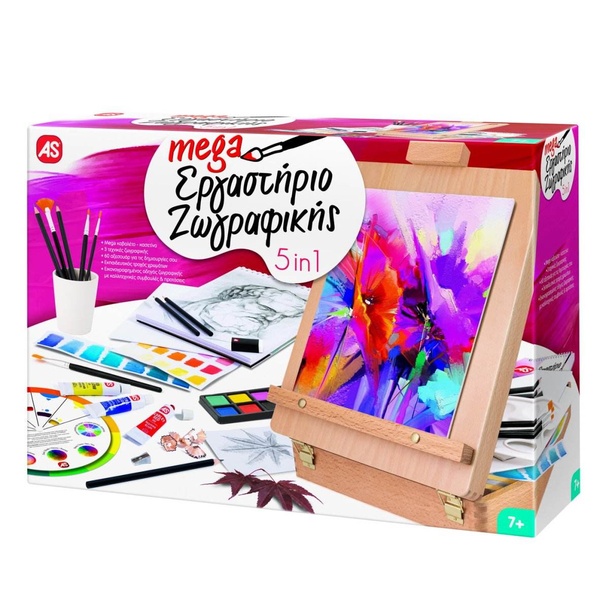 MEGA ATELIERUL DE PICTURA 5 IN 1 - Atelieru' lui Mesterica
