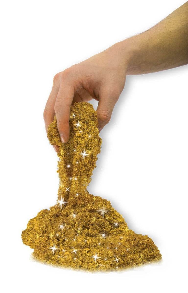 NISIP KINETIC METALE SI MINERALE STRALUCITOARE AURIU - Atelieru' lui Mesterica