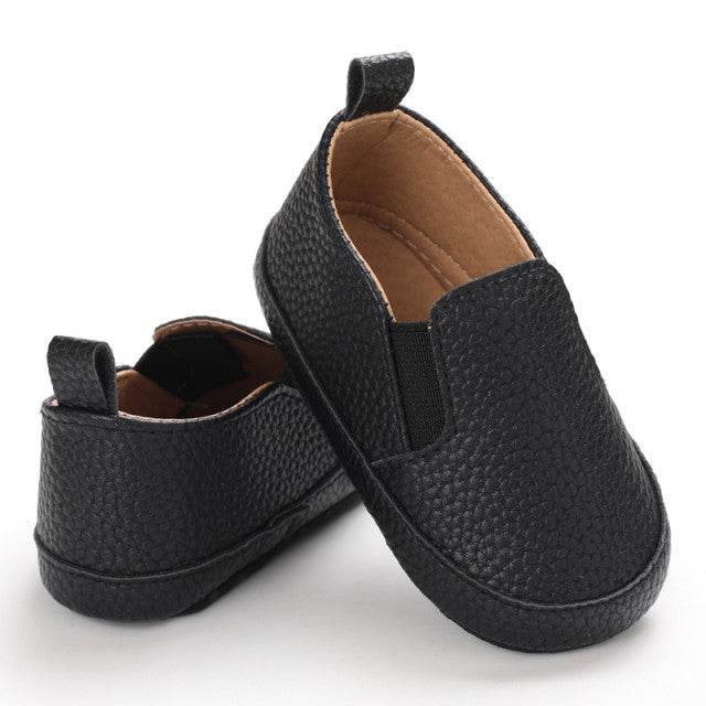 Pantofiori negri tip mocasini - Atelieru' lui Mesterica